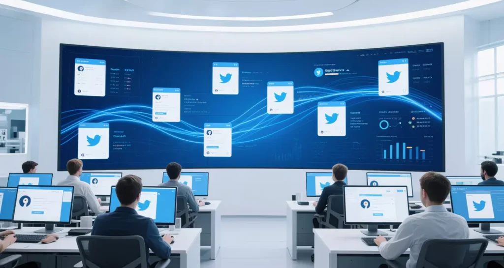 推特矩阵背后的多账号协同高效传播体系